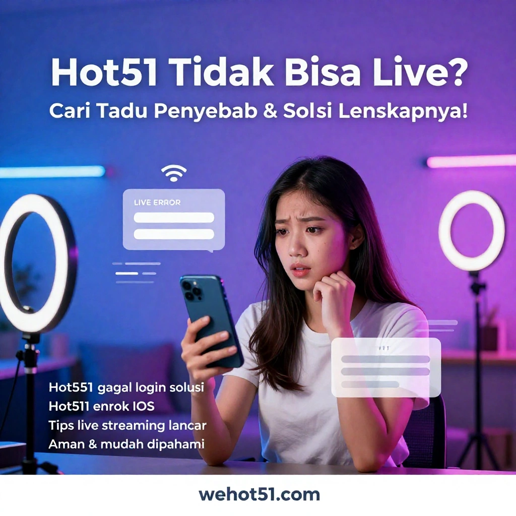 Hot51 Tidak Bisa Live Ini Penyebab dan Cara Mengatasinya