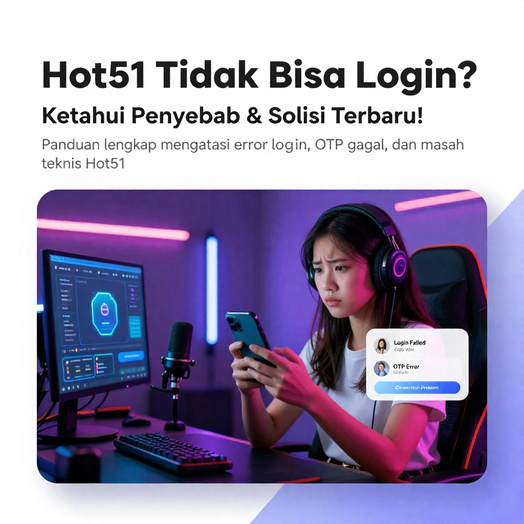 Hot51 Tidak Bisa Login Ini Penyebab dan Cara Mengatasinya