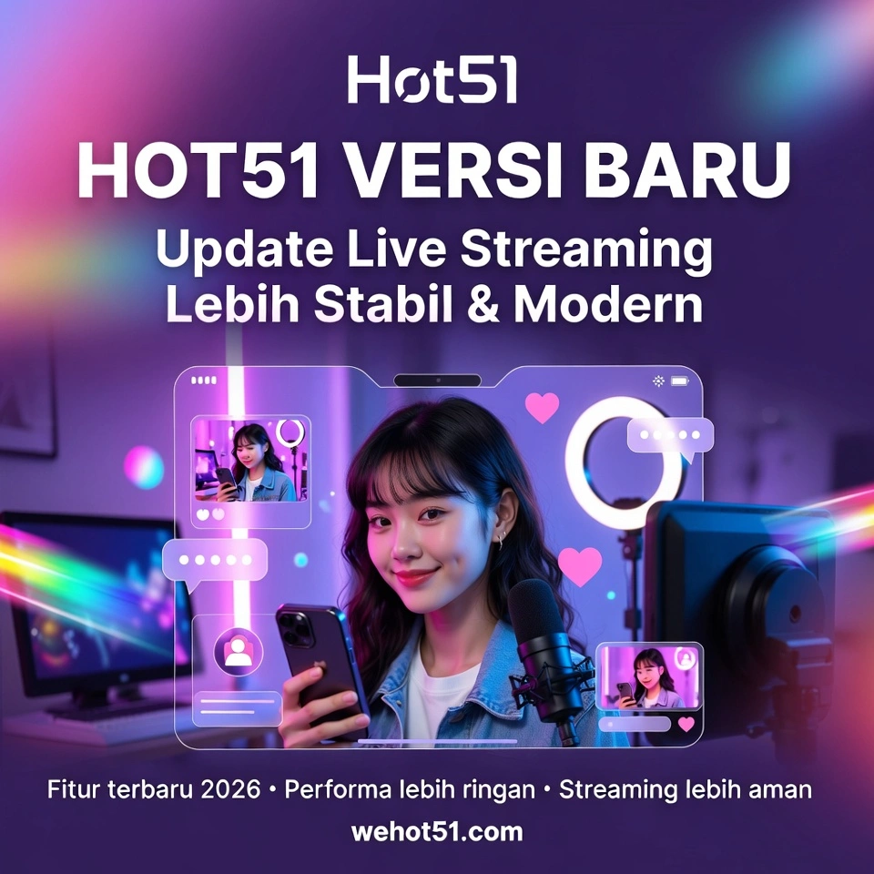 Hot51 Versi Baru Fitur Update Live Streaming Terbaru 2026
