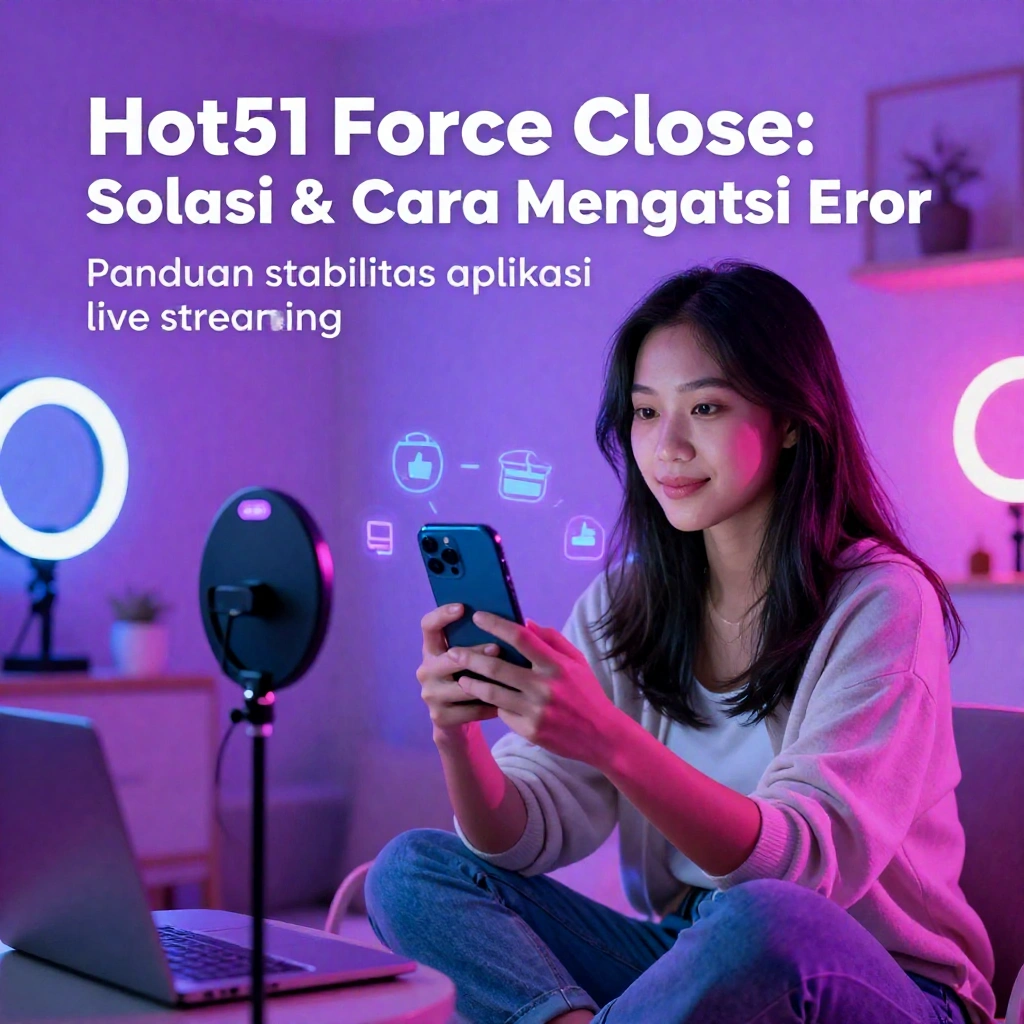 Hot51 Force Close Penyebab, Solusi, dan Cara Mengatasinya