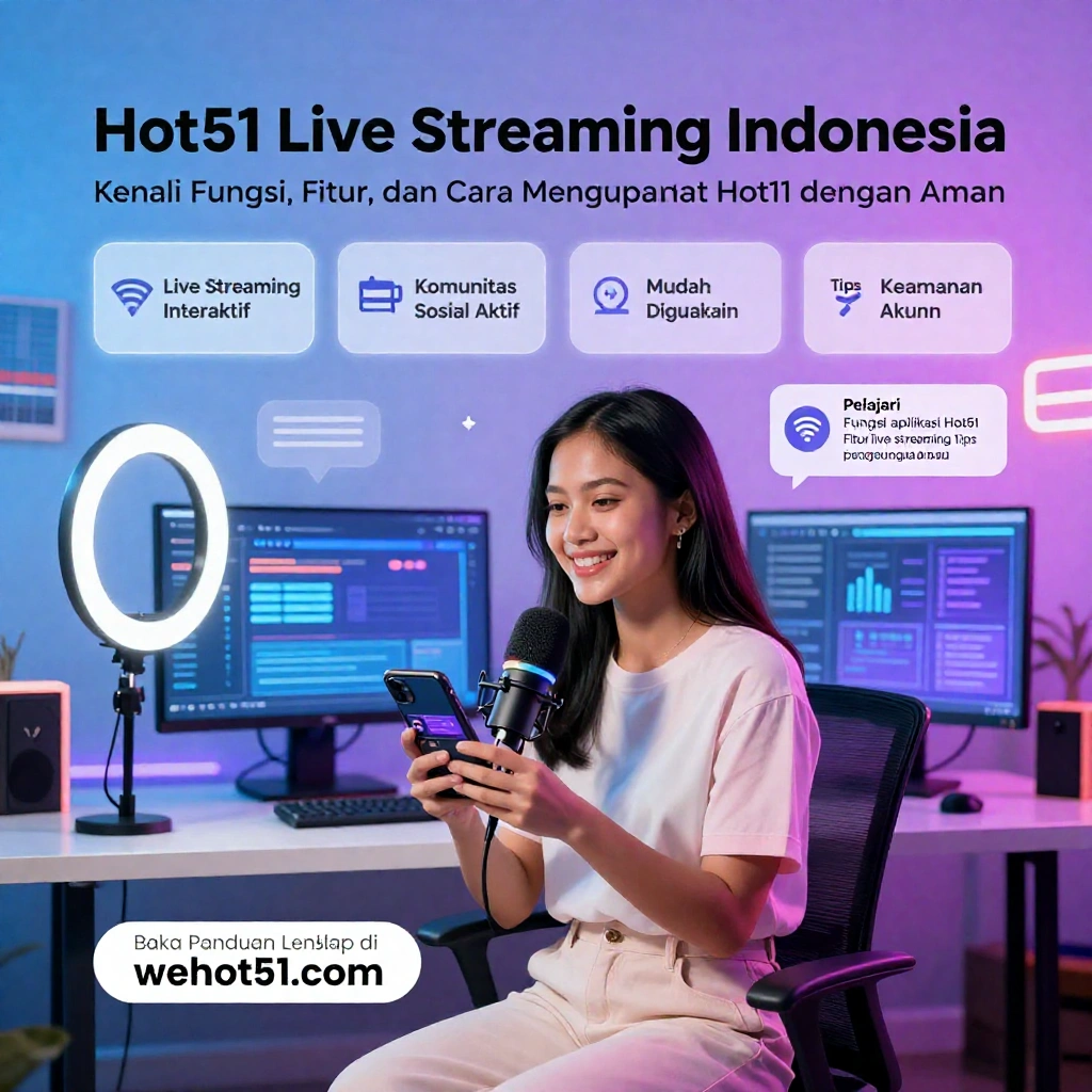Hot51 Live Streaming Indonesia Panduan Mengenal Fitur dan Fungsinya