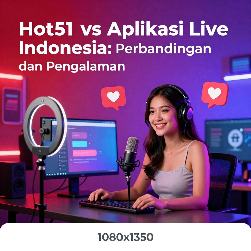 Hot51 vs Aplikasi Live Indonesia Perbandingan Fitur dan Pengalaman