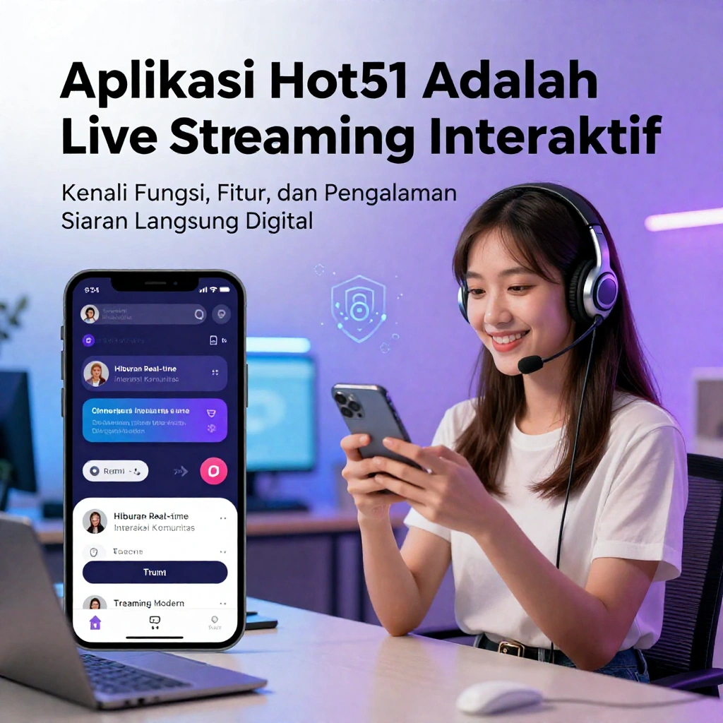 Aplikasi Hot51 Adalah Platform Live Streaming Interaktif untuk Hiburan Digital