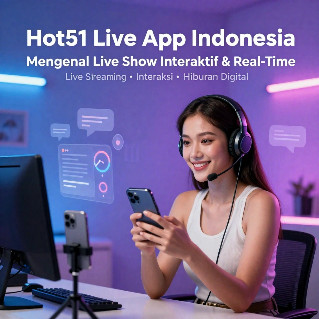 Hot51 Live App Indonesia Mengenal Platform Live Show Interaktif