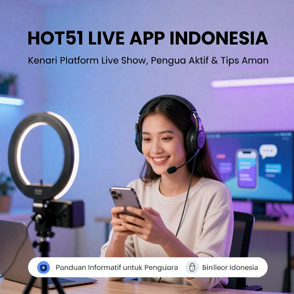 Hot51 Live App Indonesia Panduan Mengenal Platform Live Show