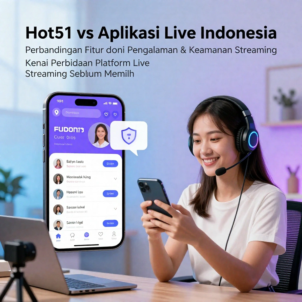 Hot51 vs Aplikasi Live Indonesia Perbandingan Platform Streaming
