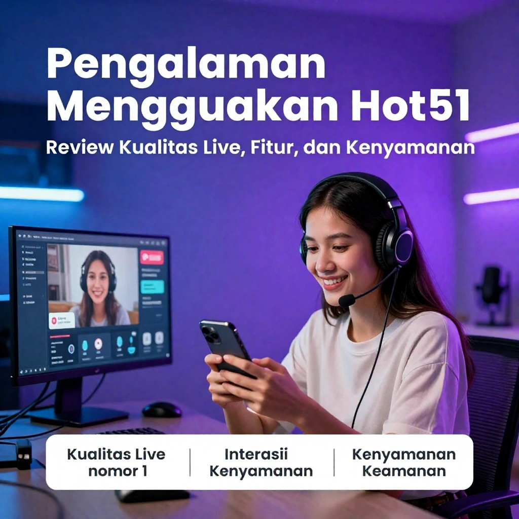 Pengalaman Menggunakan Hot51 Review Fitur, Kualitas Live, dan Kenyamanan