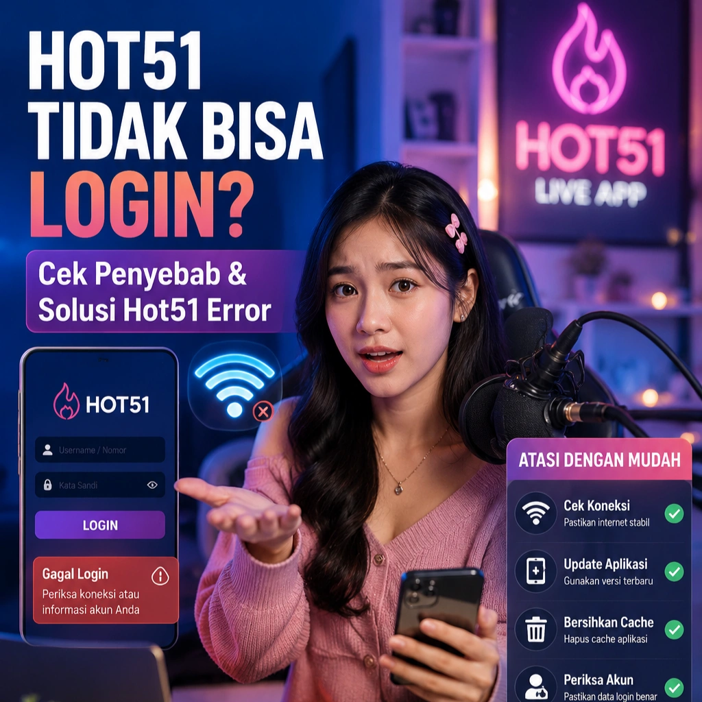 Hot51 Tidak Bisa Login Ini Penyebab dan Solusinya