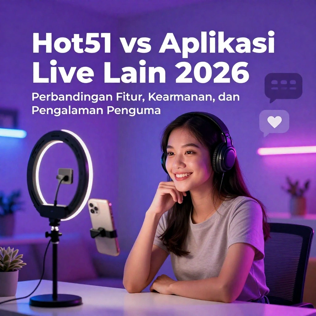 Hot51 dibanding aplikasi live