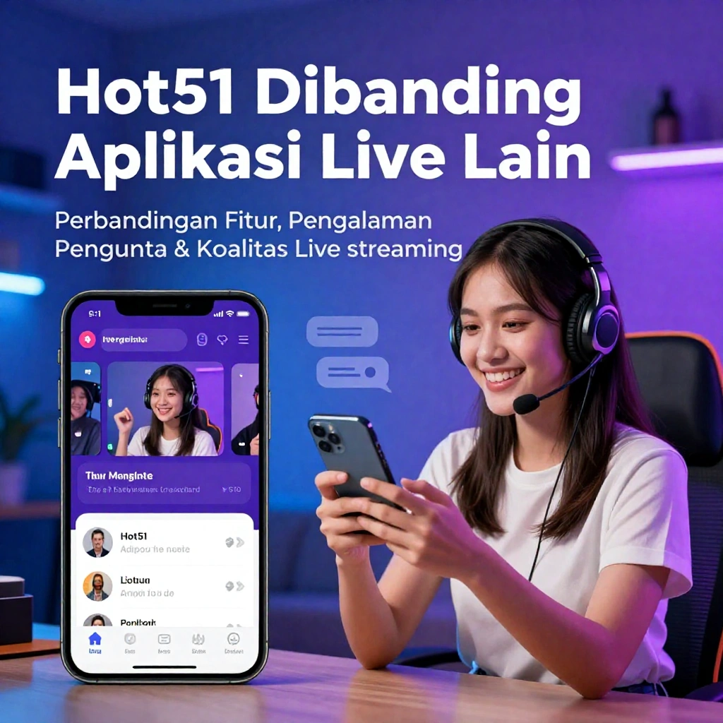 Hot51 Dibanding Aplikasi Live Lain