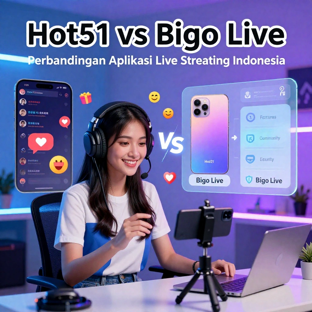 Hot51 vs Bigo Live Perbandingan Lengkap untuk Pengguna Indonesia