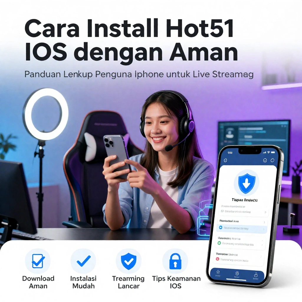 Cara Install Hot51 iOS