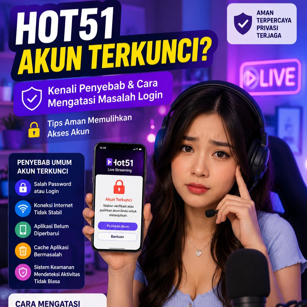 Hot51 Akun Terkunci
