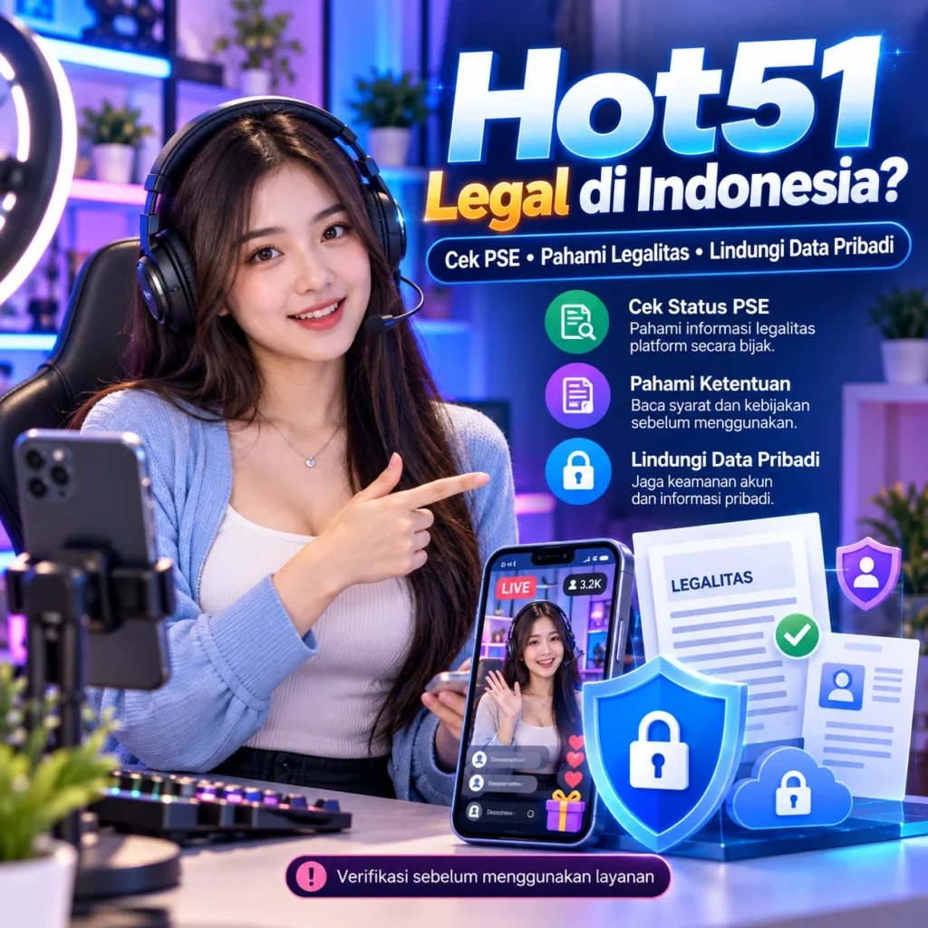 Hot51 Legal di Indonesia Cara Cek Legalitas dan Keamanan