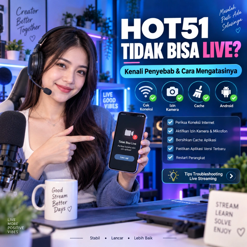 Hot51 Tidak Bisa Live