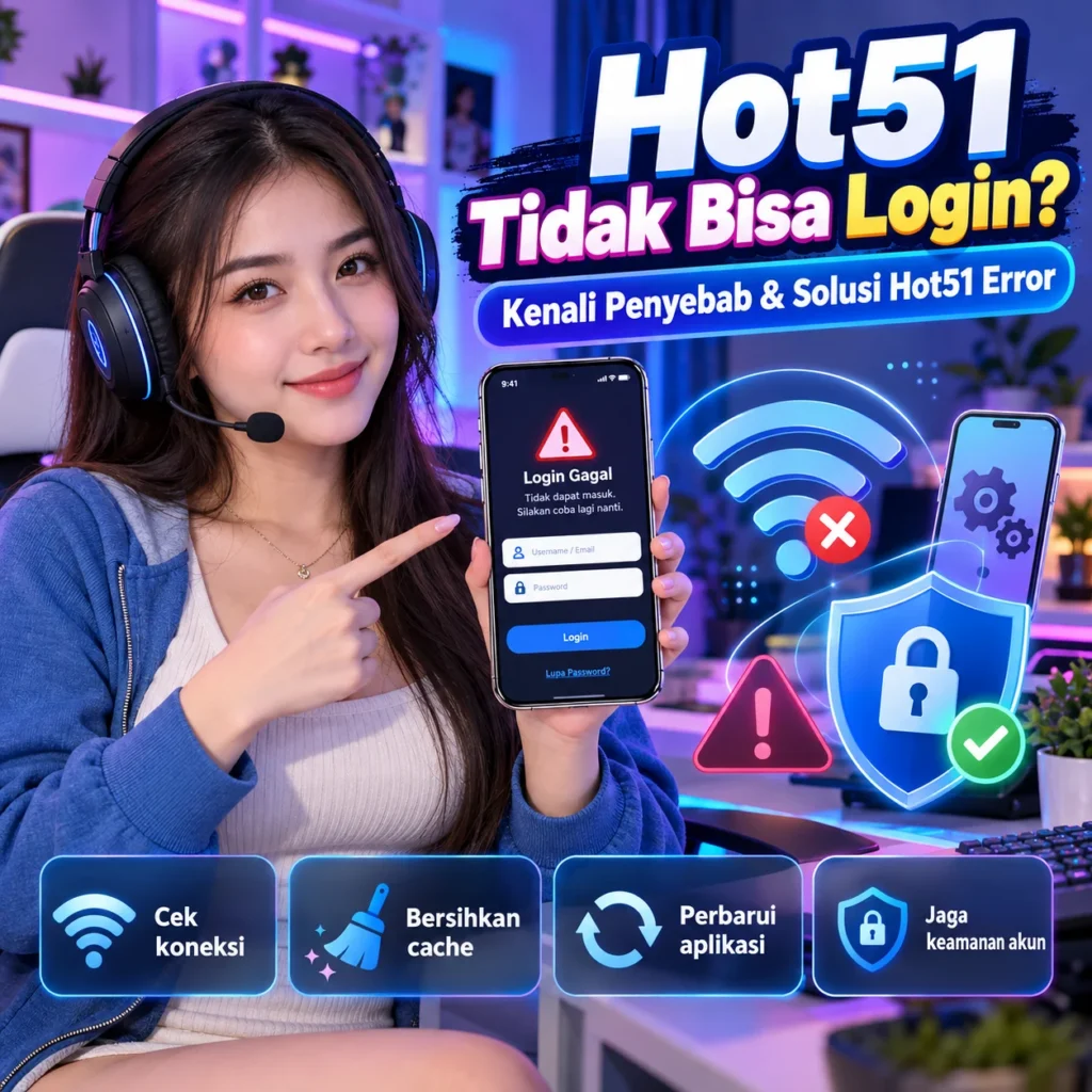 Hot51 Tidak Bisa Login Ini Penyebab dan Solusinya