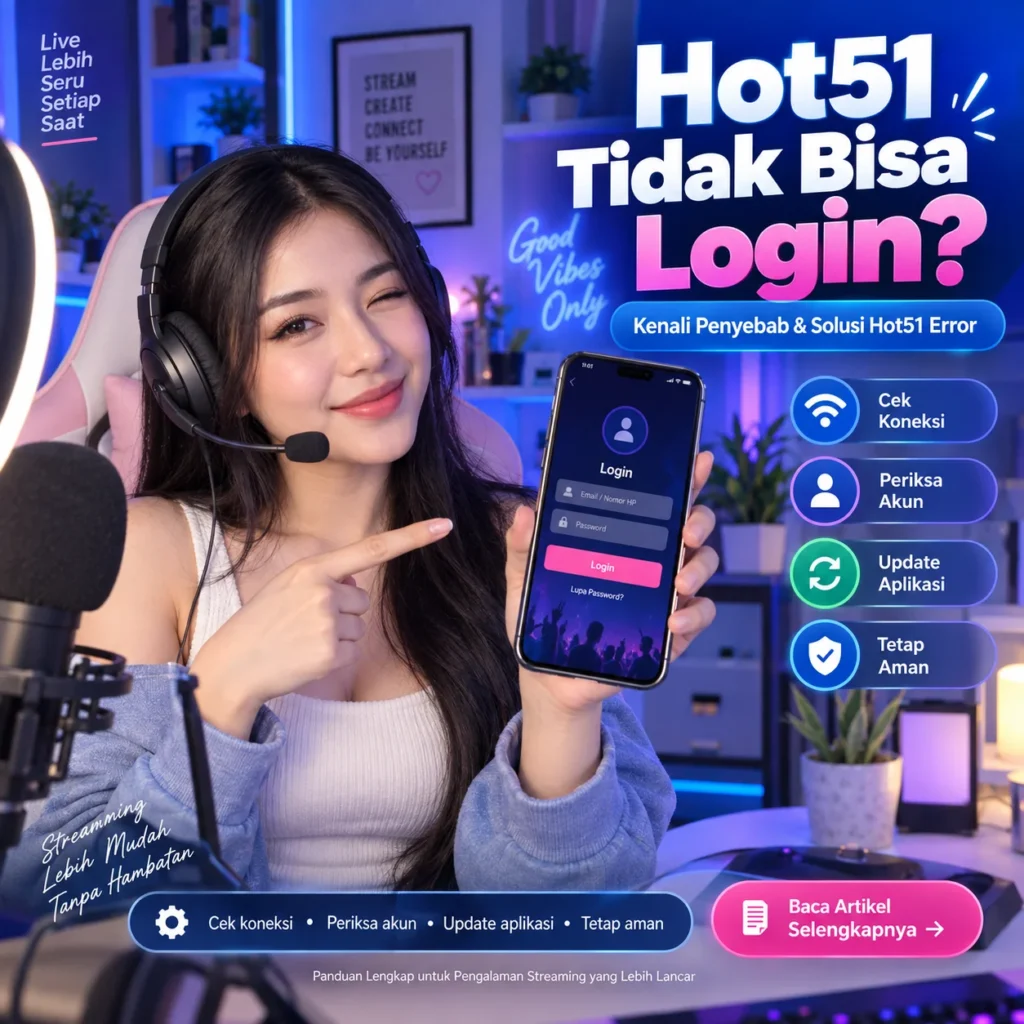 Hot51 Tidak Bisa Login Ini Solusi dan Cara Mengatasinya