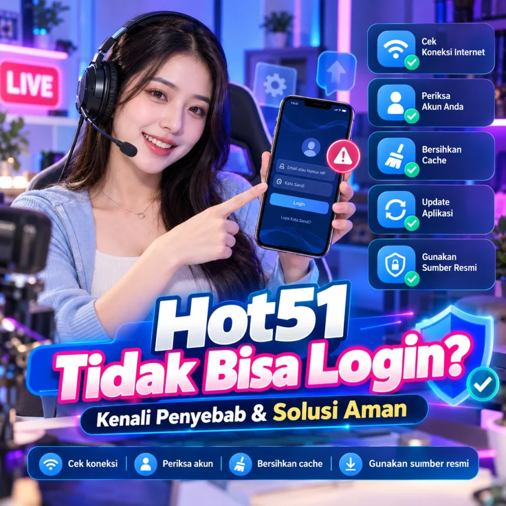 Hot51 Tidak Bisa Login Penyebab dan Solusi Praktis