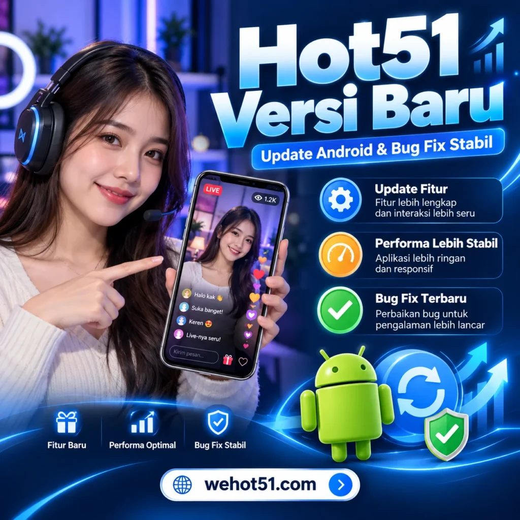 Hot51 Versi Baru Update Fitur, Performa & Bug Fix Terbaru
