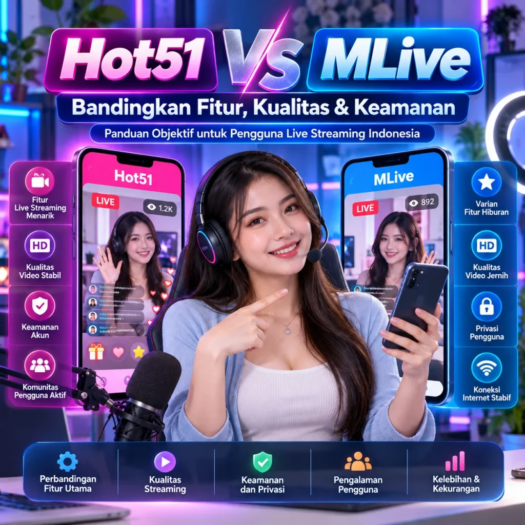 Hot51 vs MLive Perbandingan Fitur, Kualitas, dan Keamanan