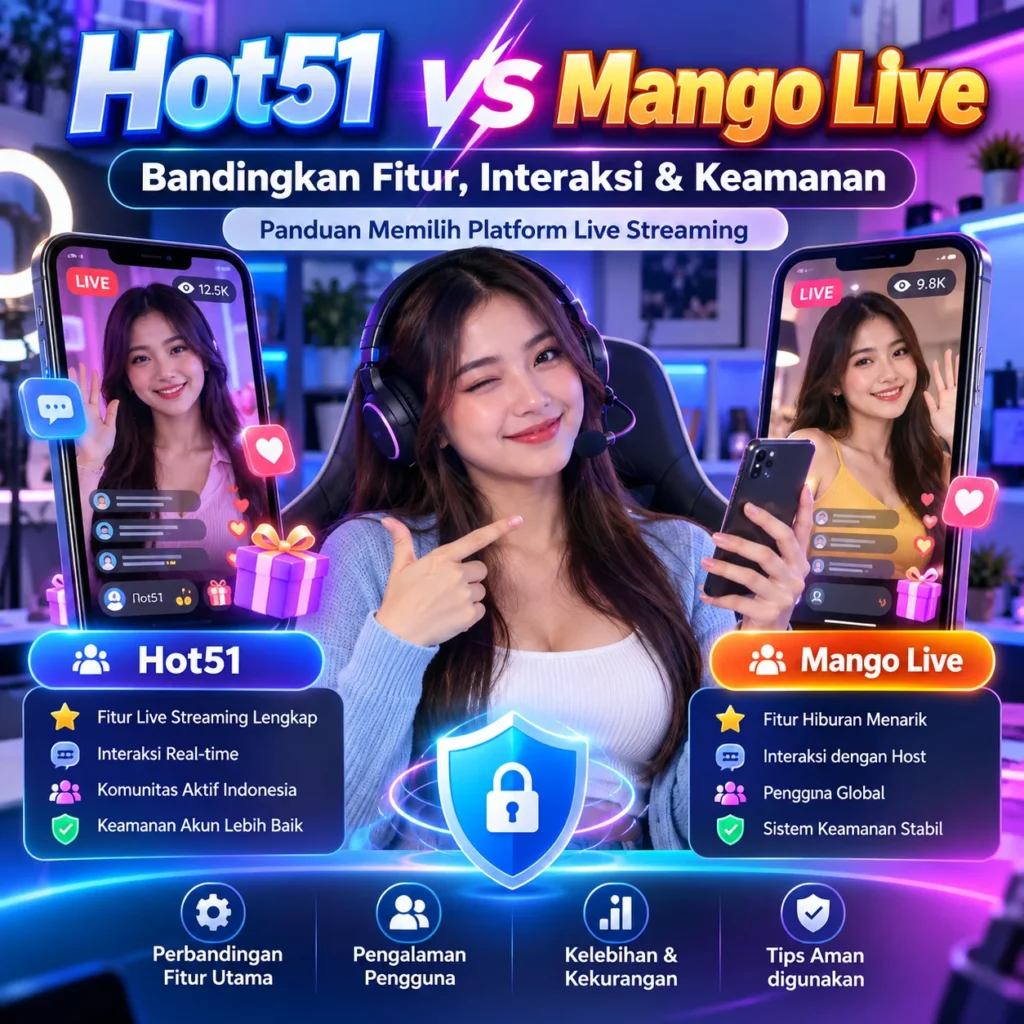 Hot51 vs Mango Live Perbandingan Fitur dan Pengalaman