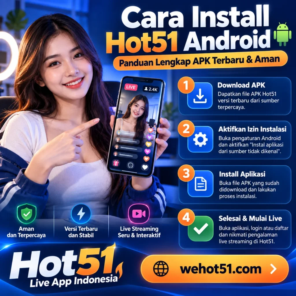 Cara Install Hot51 Android Tutorial Lengkap APK Terbaru