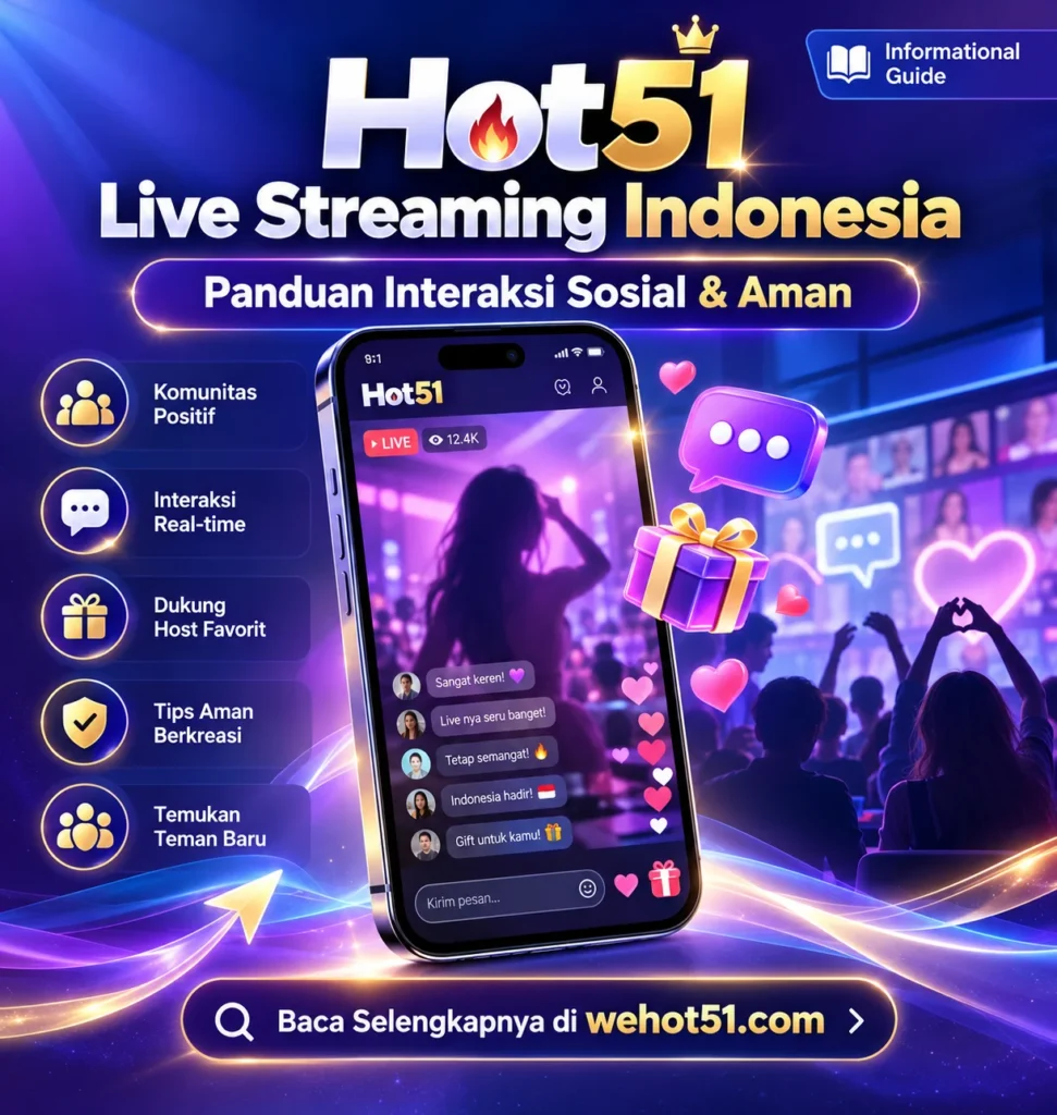 Hot51 Live Streaming Indonesia Panduan Interaktif & Aman