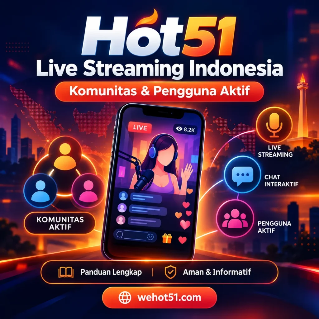 Hot51 Live Streaming Indonesia Panduan Komunitas & Pengguna Aktif