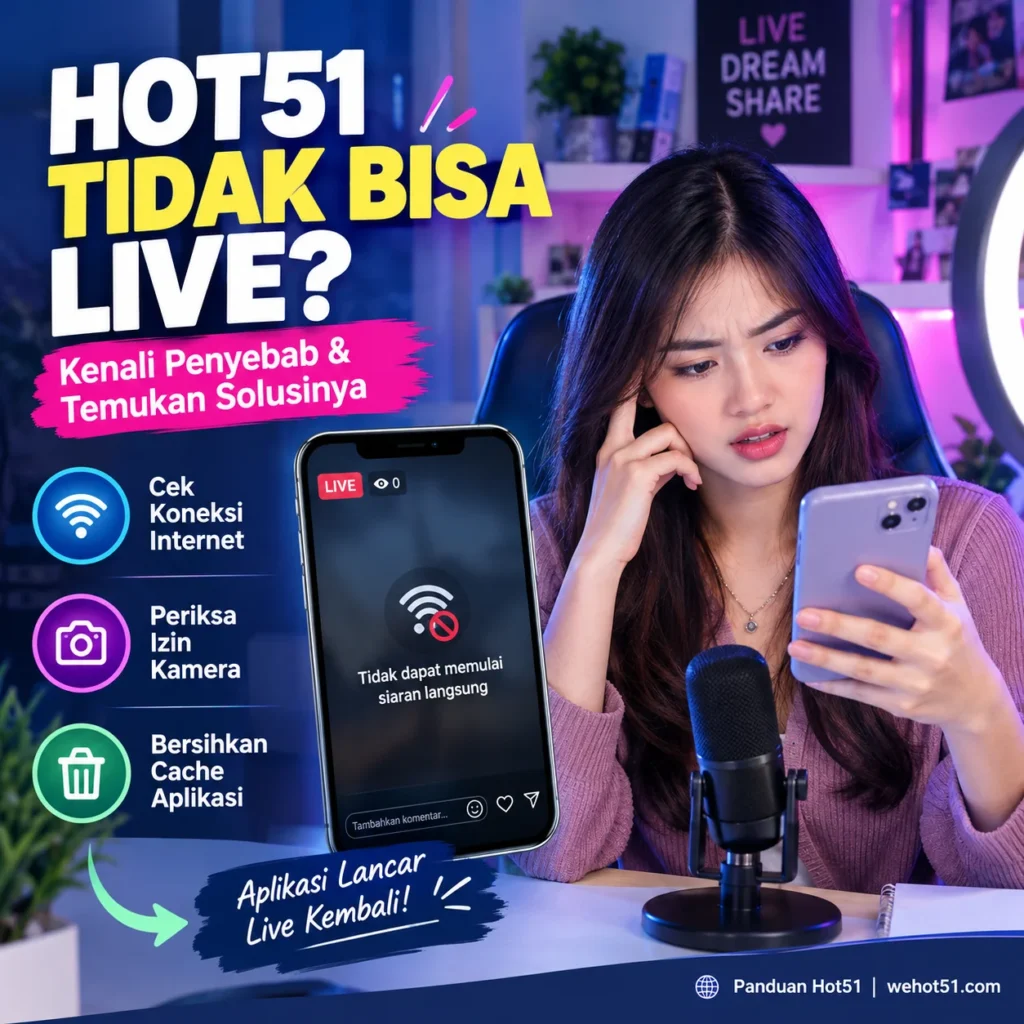 Hot51 Tidak Bisa Live Coba Solusi Ini