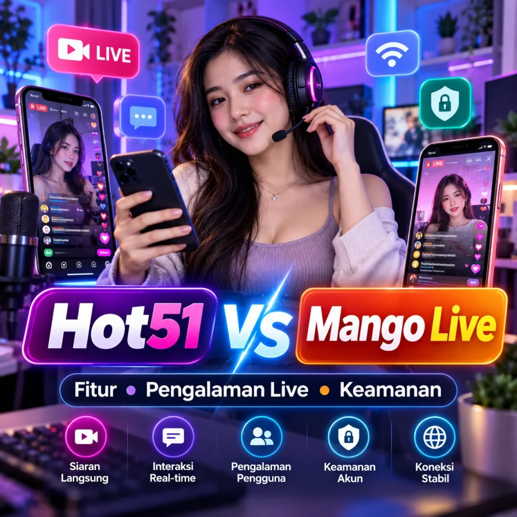 Hot51 vs Mango Live Perbandingan Fitur, Pengalaman, dan Keamanan